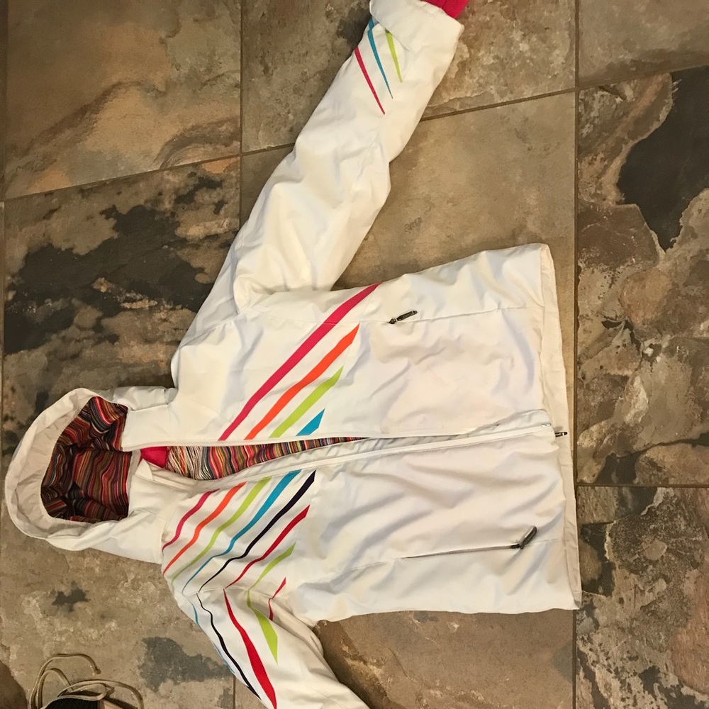 Spyder kids ski coat. Size 12.